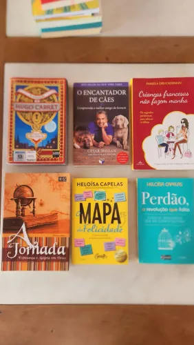Livros ( os 6 ) varios temas