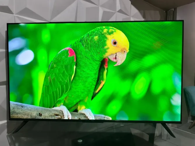 Smart tv 50 TCL 4k comando de voz inteligência artificial 