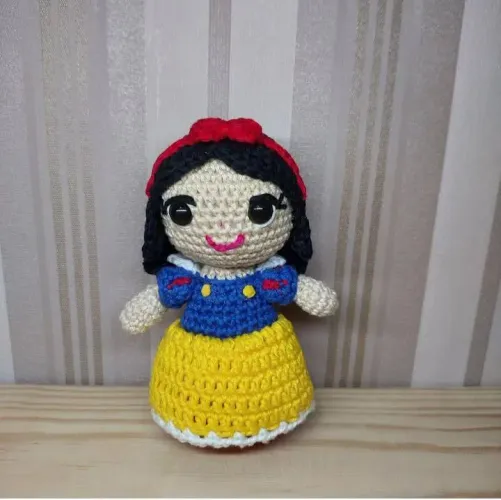 Branca de Neve Amigurumi