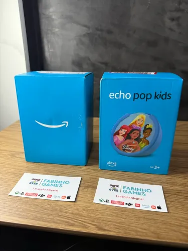 ALEXA ECHO POP SMART SPEAKER PERSONAGENS PRINCESAS/MARVEL VINGADORES   NOVAS/LACRADAS
