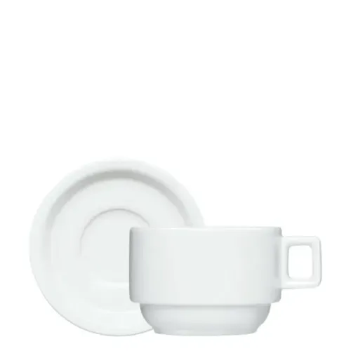 XÍCARA CAFÉ EMPILHÁVEL 100ML COM PIRES COMERCIAL BAR/HOTEL GERMER