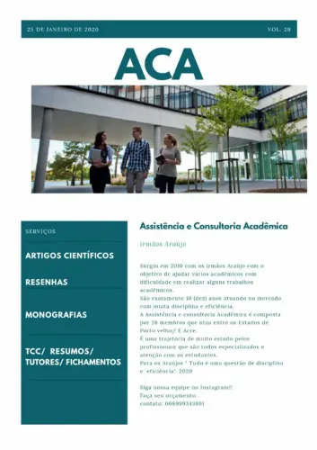 ACA: Assistência e Consultoria Acadêmica 