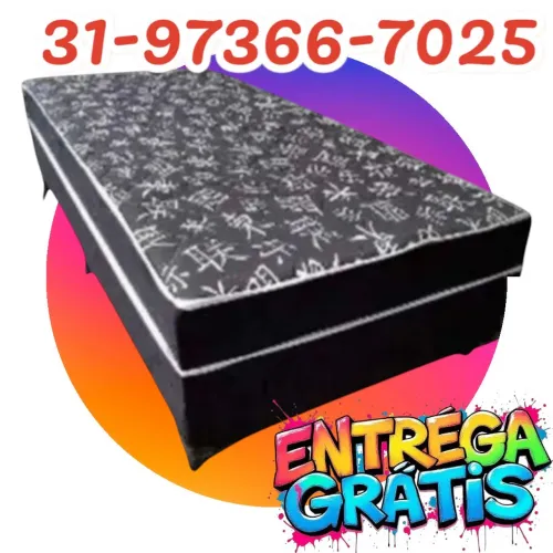 CAMA BOX SOLTEIRO NOVA / DIRETO DA FÁBRICA / ENTREGA IMEDIATA