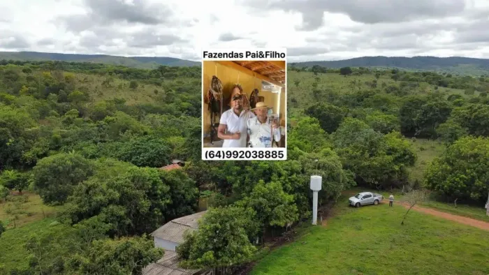 um alqueire em Caldas novas rica em água.