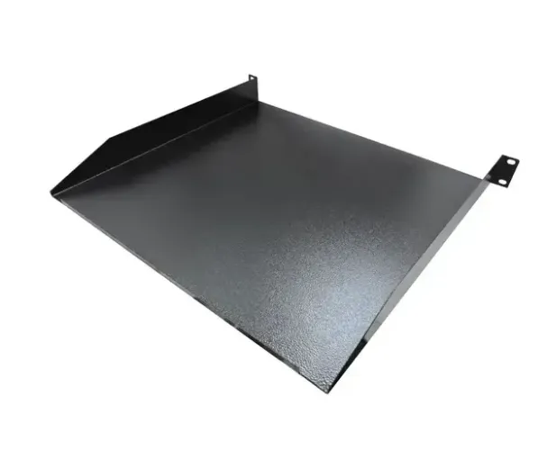 Bandeja fixação frontal 1u 19 X 700 preto texturizado