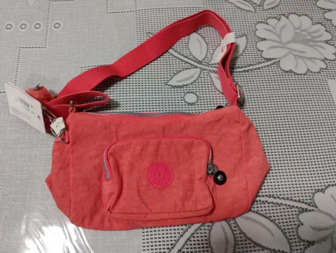 Bolsa Kipling Laranja Nova original