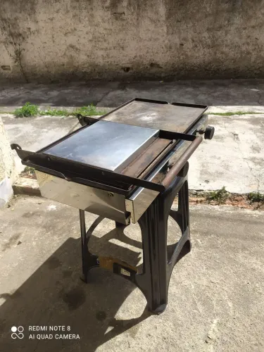 Chapa com duas divisão