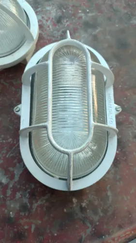 Par Luminarias Parede Tartaruga Ferro Antiga Reforçada 