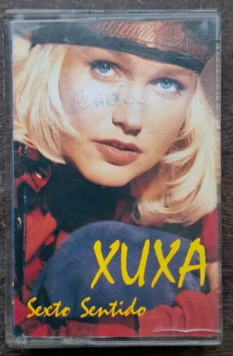 Fita Cassete K7 Xuxa Sexto Sentido 1994 Com Bônus