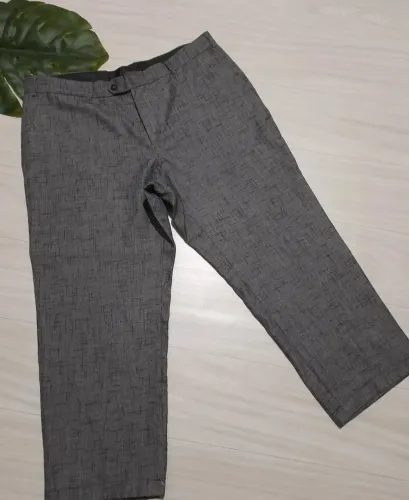 Calça Social Cinza