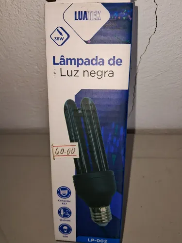 Lâmpada de Luz Negra
