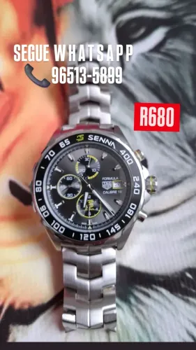Relógio TAG HEUER FORMULA 1 MODELO SENNA _ MULTIFUNCIONAL