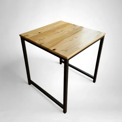 ?Mesa 70x70x75 industrial Pratilheira móvel escrivaninha Estante