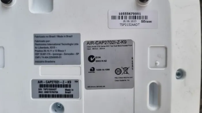 Access Point Cisco AIR-CAP2702I-Z-K9 