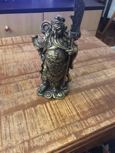 Guerreiro Chinês (Guan Yu)...Linda Peça....Unico....