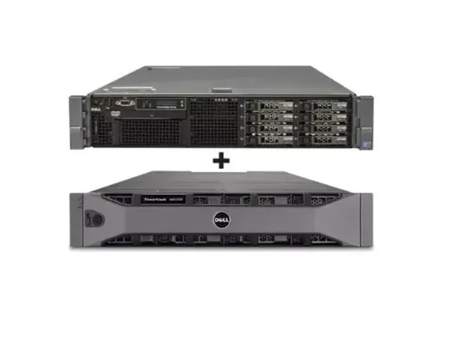 Servidor Dell PowerEdge R710 2 Proc Quad 16Gb HD 2Tb