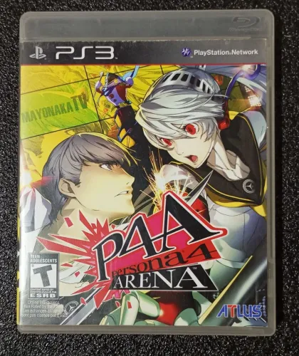 Persona 4 arena P4A ps3 usado