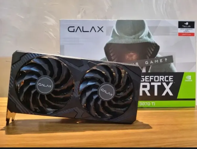 Placa de vídeo RTX 3070Ti 8GB
