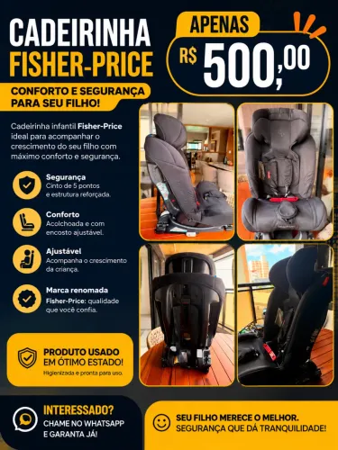 Cadeirinha Fischer Price