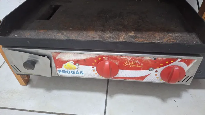 chapa para sanduíche e tapiocas
