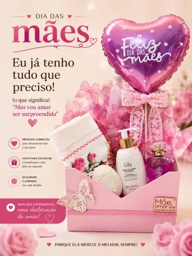Presente dia das mães