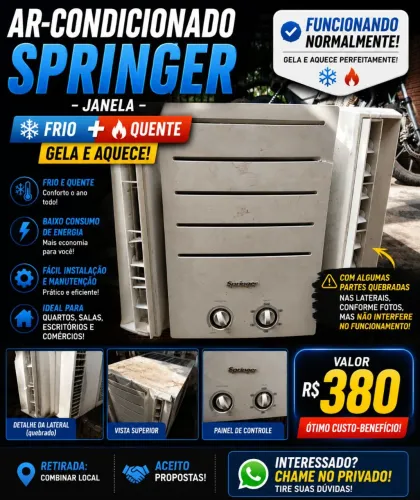 AR-CONDICIONADO SPRINGER - USADO