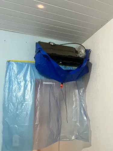 Limpeza de ar-condicionado