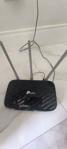Roteador TP-Link com 3 antenas - Excelente estado