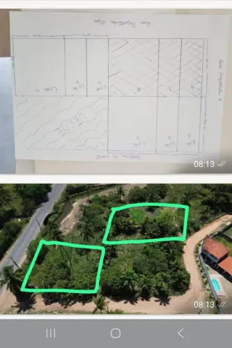 Lote/Terreno para venda possui 2000 metros quadrados em Zona Rural - Paripueira - Alagoas