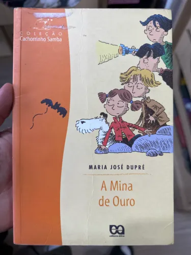 Livro da Coleção cachorrinho samba a mina de ouro
