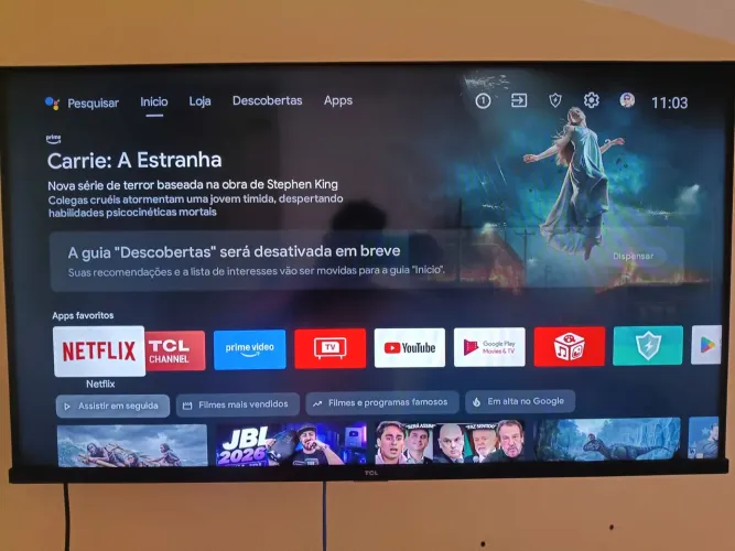 Smartv TCL 40 polegadas
