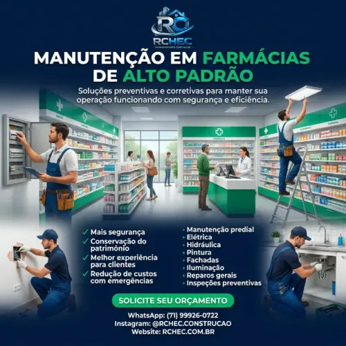Serviço de Manutenção Técnica em Farmácias