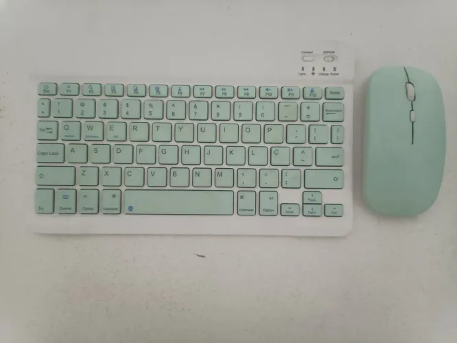 Teclado e mouse bluetooth
