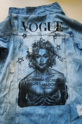 Jaqueta jeans Madonna Vogue