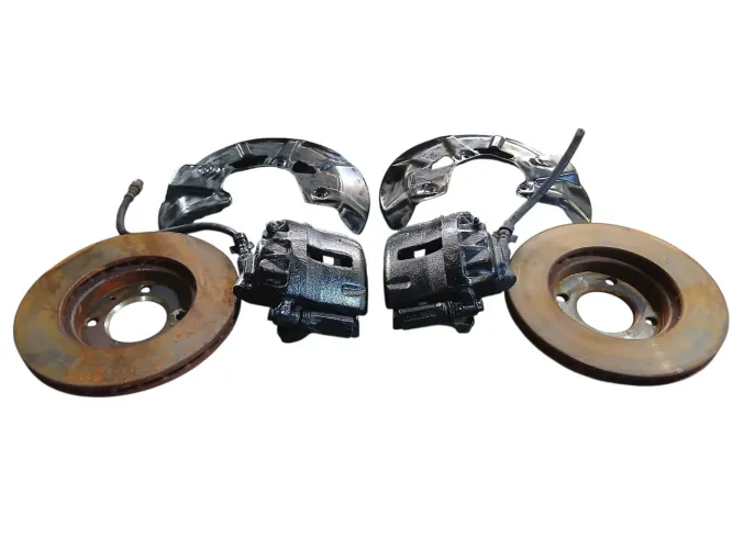 Kit freio a disco ventilado original vw gol bola g1 g2 g3 g4 