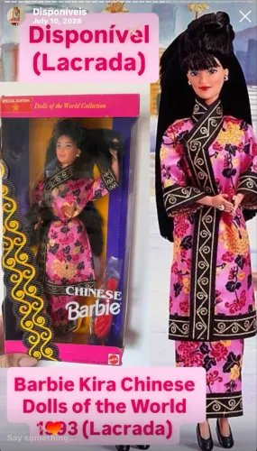 Barbie Kira Chinese DOTW 1993 Lacrada