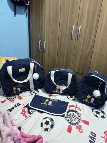 Kit Bolsa Maternidade 4 peças 