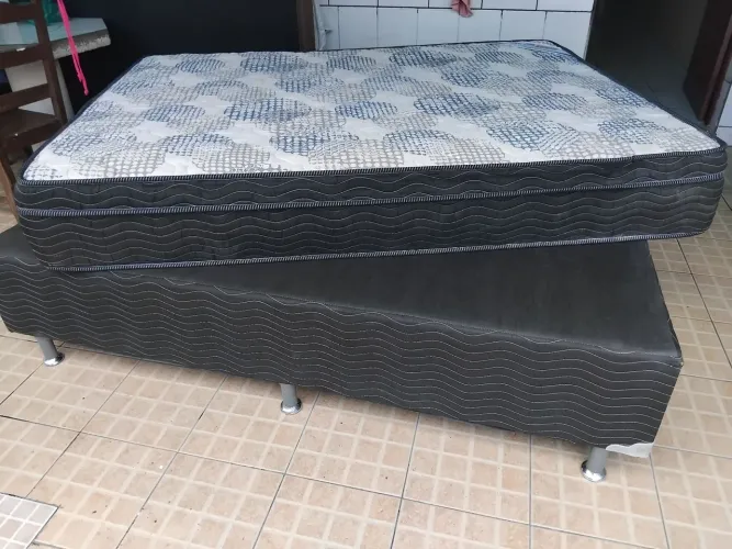 Cama Box casal completa top linda 599,00 !