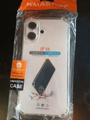 Case transparente flexivel iPhone 16 / 16Pro / 16ProMax Envio Rapido