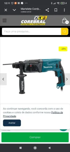 Martelete rompedor SDS makita
