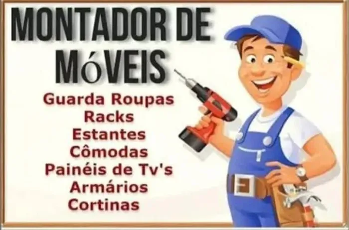 Montador de móveis profissional