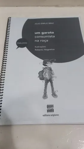 Livro Um garoto consumista na roça