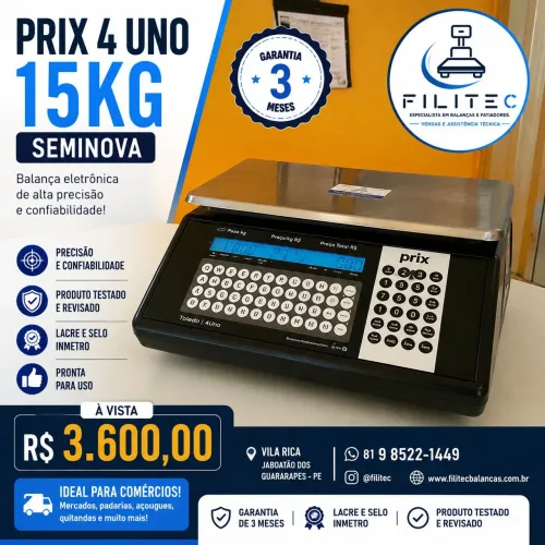 Balança impressora Prix 4 uno 