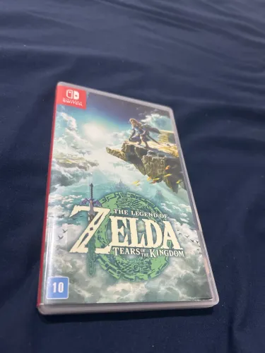 Zelda tears of the kingdom mídia física