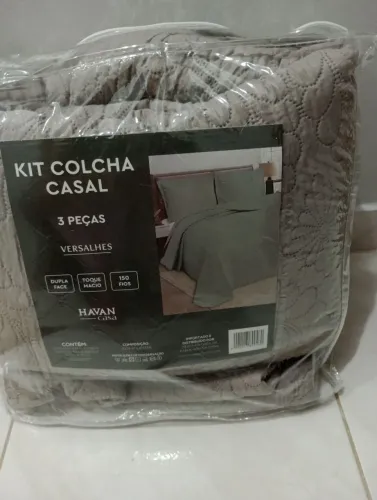 Colcha casal 2 fronhas 