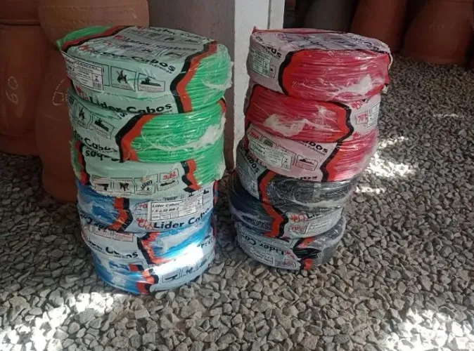 Cabo elétrico 2,5 milímetros