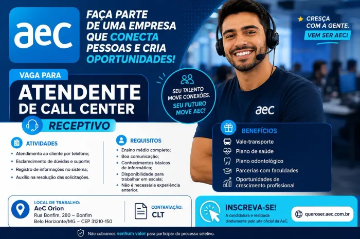 Atendente de telemarketing