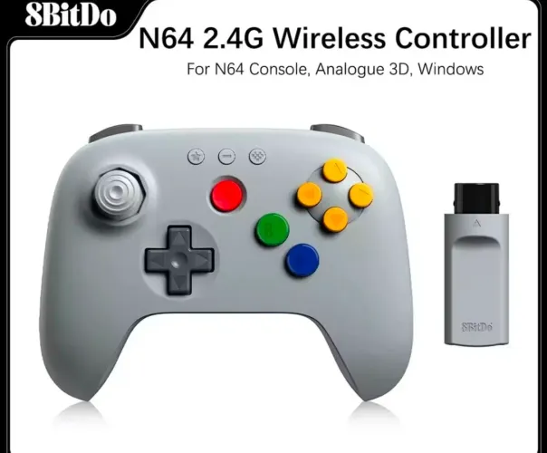 Controle Pc Notebook Nintendo 64 8BitDo original