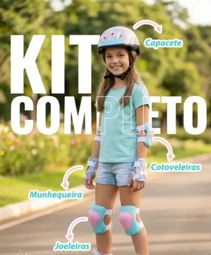 Kit de segurança Patins Infantil