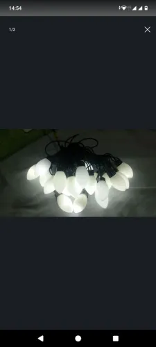 Extensão 5 metros lâmpadas decorativas